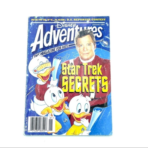 Disney Adventures Small Magazine Star Trek Secrets - Picture 1 of 5